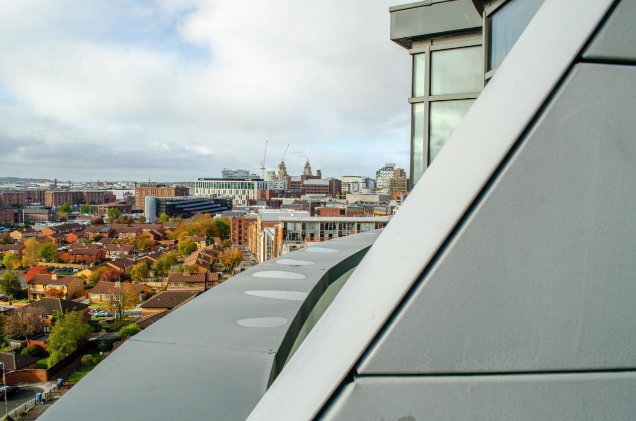 Penthouse In Liverpool City Centre - Free Parking - Balcony - By Happy Days Dış mekan fotoğraf