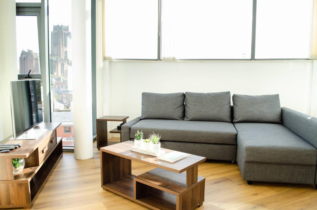 Penthouse In Liverpool City Centre - Free Parking - Balcony - By Happy Days Dış mekan fotoğraf