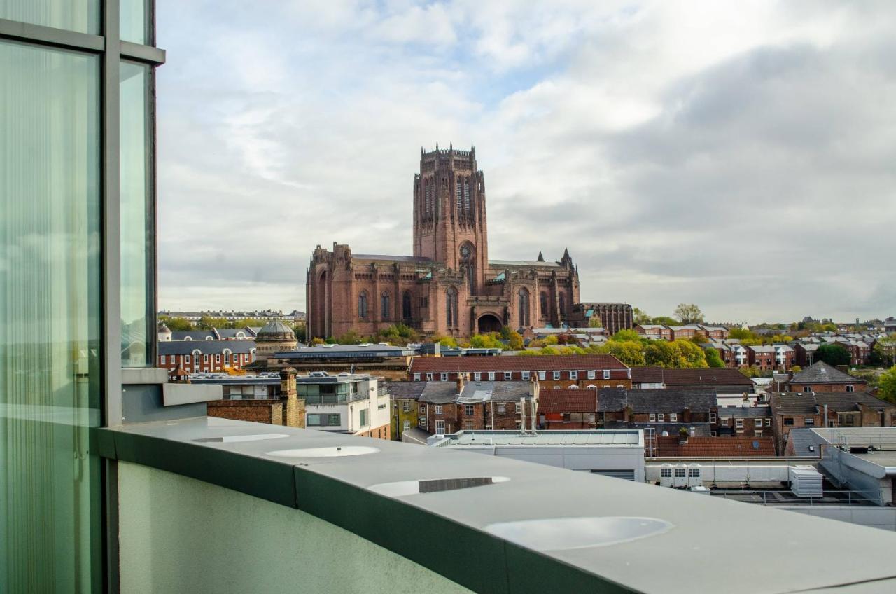 Penthouse In Liverpool City Centre - Free Parking - Balcony - By Happy Days Dış mekan fotoğraf