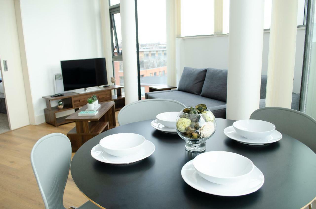 Penthouse In Liverpool City Centre - Free Parking - Balcony - By Happy Days Dış mekan fotoğraf